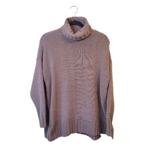 Aerie Women's Chocolate Brown Chenille Knit Sweater Size XS
